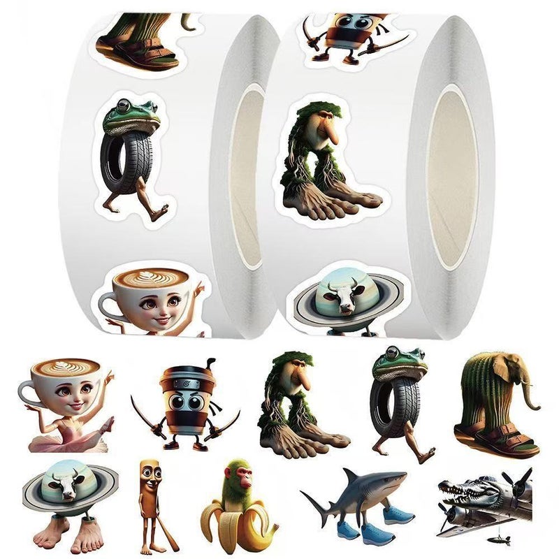 New Collection Of Shan Hai Jing Scrolls With High-Value Cute Cartoon Planner Set Decorative Stickers And Sealing Stickers - Image 3